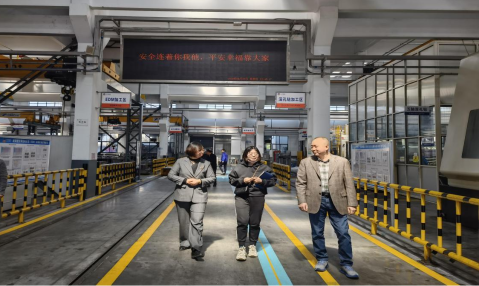 愛柯迪股份有限公司成長中心經(jīng)理童伊娜考察 浙江漢峘教育發(fā)展有限公司&ldquo;四方聯(lián)動&rdquo;產(chǎn)教融合育人模式