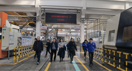 敏實集團(tuán)有限公司人力資源總監(jiān)許俊考察 浙江漢峘教育發(fā)展有限公司&ldquo;四方聯(lián)動&rdquo;產(chǎn)教融合育人模式